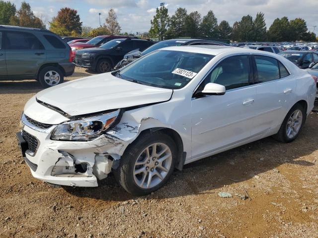 1G11C5SL2FF105363 - 2015 CHEVROLET MALIBU 1LT WHITE photo 1