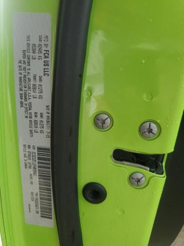 2C3CDZFJ1FH839461 - 2015 DODGE CHALLENGER R/T SCAT PACK GREEN photo 12