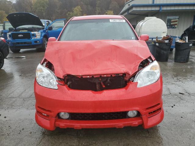 2T1KR32E93C064430 - 2003 TOYOTA COROLLA MA XR RED photo 5