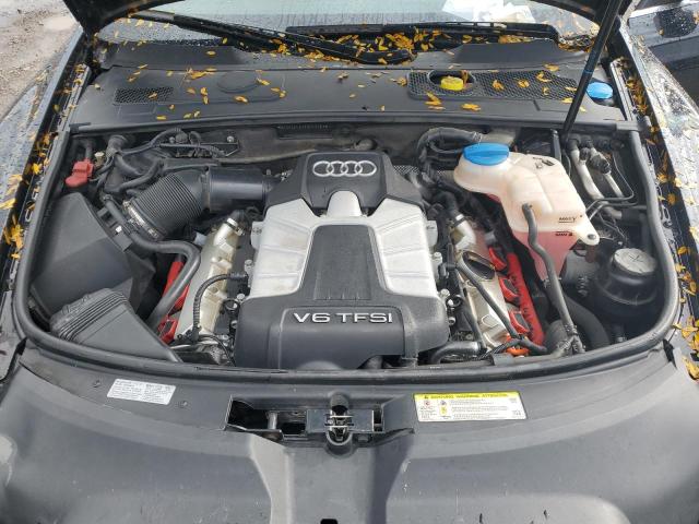 WAUKGAFBXBN013361 - 2011 AUDI A6 PRESTIGE BLACK photo 11
