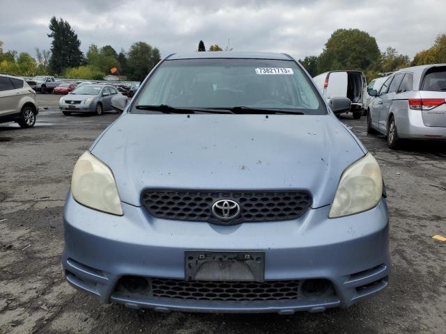 2T1KR32E03C703844 - 2003 TOYOTA COROLLA MA XR BLUE photo 5