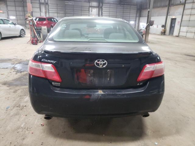 4T1BK46K38U059210 - 2008 TOYOTA CAMRY LE BLACK photo 6