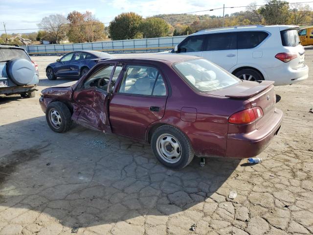 1NXBR12E5WZ038673 - 1998 TOYOTA COROLLA VE RED photo 2