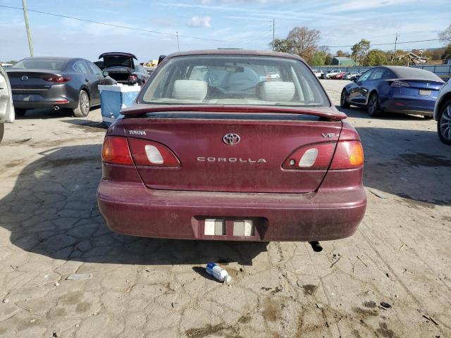 1NXBR12E5WZ038673 - 1998 TOYOTA COROLLA VE RED photo 6