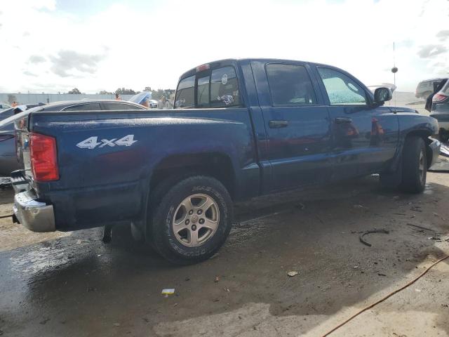 1D7HW48N45S342349 - 2005 DODGE DAKOTA QUAD SLT BLUE photo 3