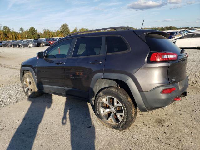1C4PJMBS0HW656046 - 2017 JEEP CHEROKEE TRAILHAWK GRAY photo 2