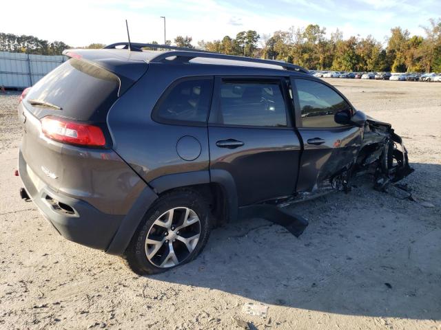 1C4PJMBS0HW656046 - 2017 JEEP CHEROKEE TRAILHAWK GRAY photo 3