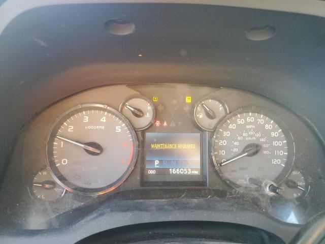 5TFRM5F10EX078804 - 2014 TOYOTA TUNDRA DOUBLE CAB SR/SR5 WHITE photo 9