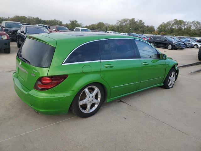 4JGCB75E97A056779 - 2007 MERCEDES-BENZ R 500 GREEN photo 3