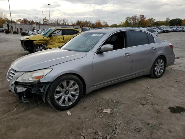 KMHGC4DE1BU123025 - 2011 HYUNDAI GENESIS 3.8L SILVER photo 1