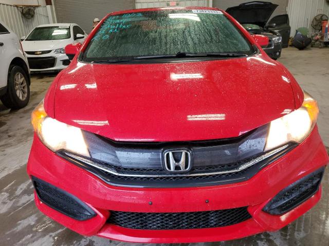 2HGFG3B80FH517315 - 2015 HONDA CIVIC EX RED photo 5