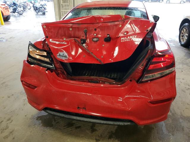 2HGFG3B80FH517315 - 2015 HONDA CIVIC EX RED photo 6