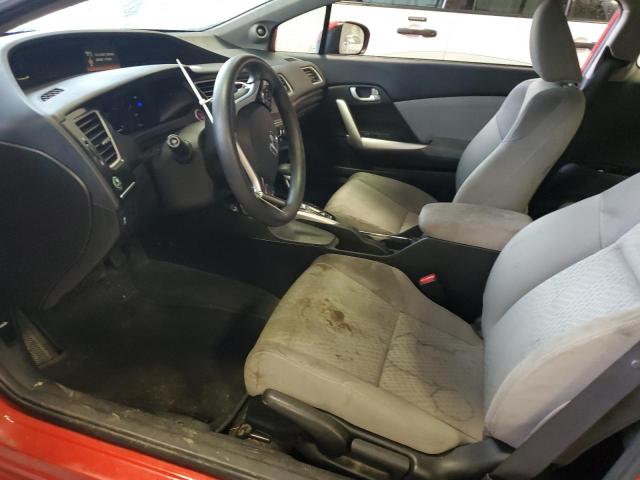 2HGFG3B80FH517315 - 2015 HONDA CIVIC EX RED photo 7