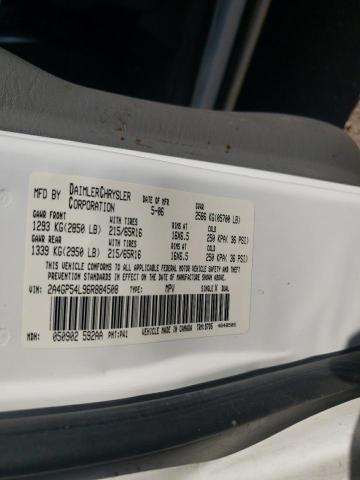 2A4GP54L96R884508 - 2006 CHRYSLER TOWN & COU TOURING 白色 照片 13