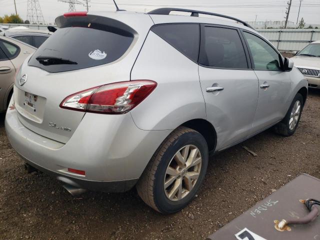 JN8AZ1MW5CW209237 - 2012 NISSAN MURANO S SILVER photo 3