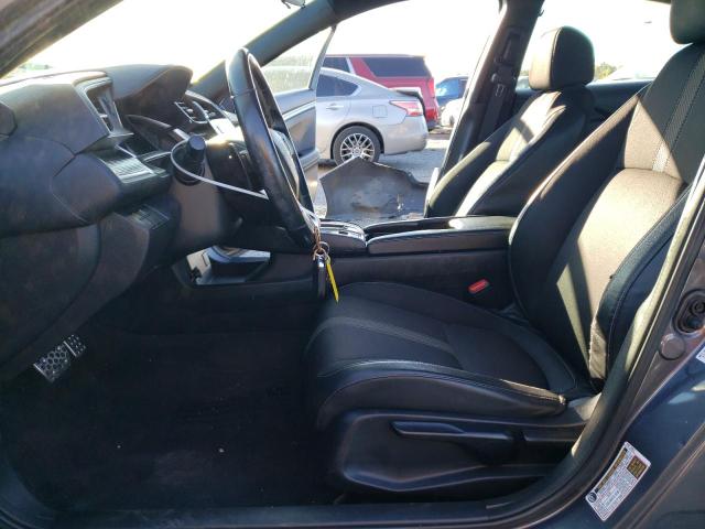 2HGFC2F89KH522944 - 2019 HONDA CIVIC SPORT ნაცრისფერი ფოტო 7