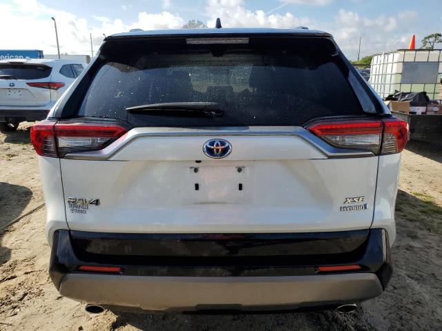 JTME6RFV6MD517765 - 2021 TOYOTA RAV4 XSE WHITE photo 6