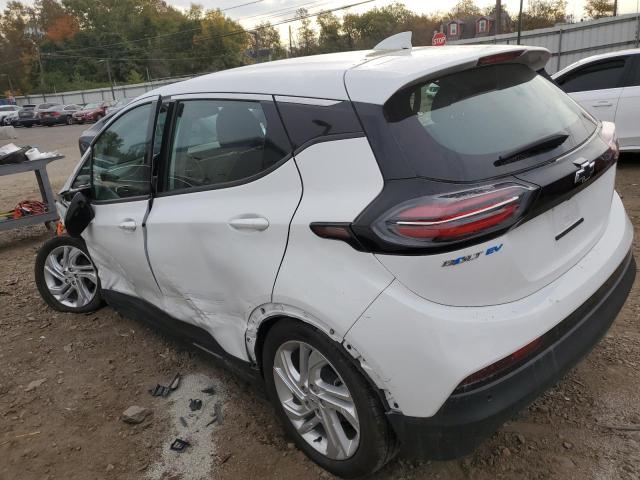 1G1FW6S01P4135749 - 2023 CHEVROLET BOLT EV 1LT WHITE photo 2