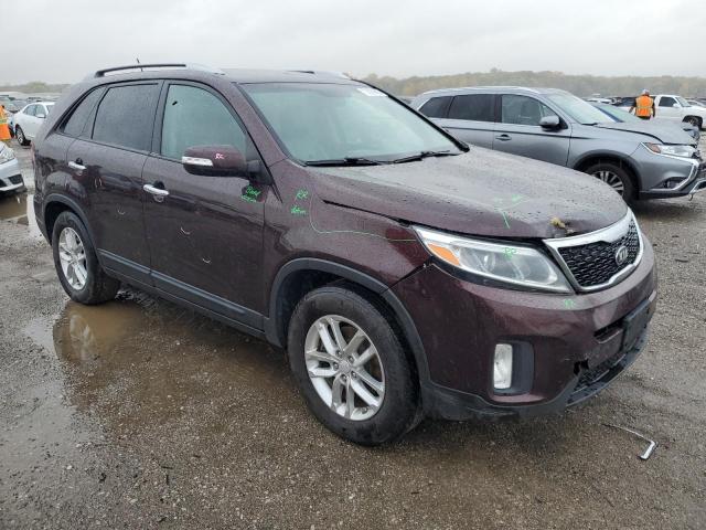 5XYKT4A66EG492139 - 2014 KIA SORENTO LX BURGUNDY photo 4