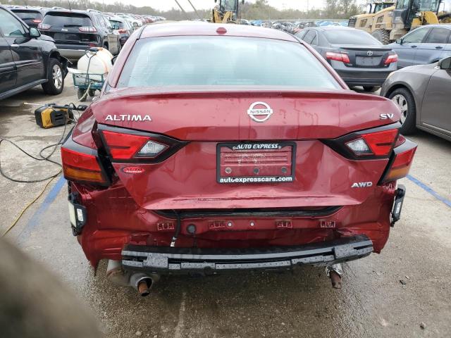 1N4BL4DW8KN314691 - 2019 NISSAN ALTIMA SV BURGUNDY photo 6