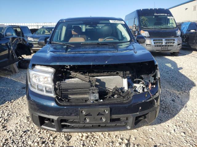 3FTTW8F99PRA38286 - 2023 FORD MAVERICK XL BLUE photo 5