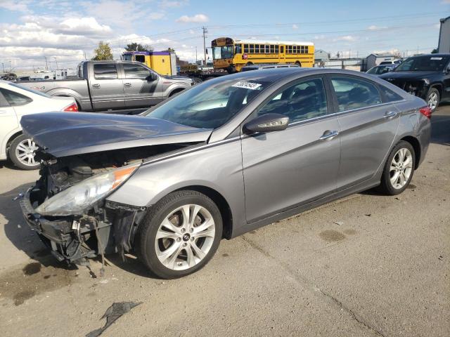 5NPEC4AC8BH304437 - 2011 HYUNDAI SONATA SE GRAY photo 1