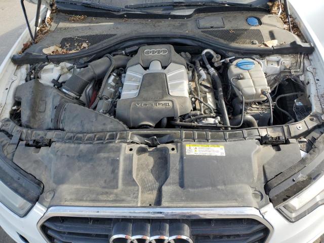 WAUJGAFC8CN053122 - 2012 AUDI A6 PRESTIGE WHITE photo 11