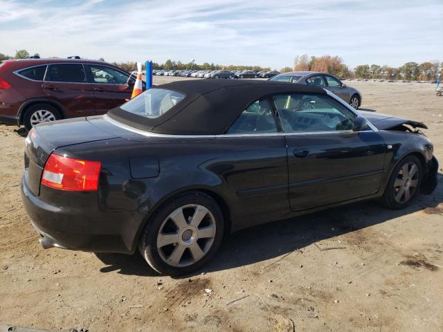 WAUAC48H45K016563 - 2005 AUDI A4 1.8 CABRIOLET BLACK photo 3