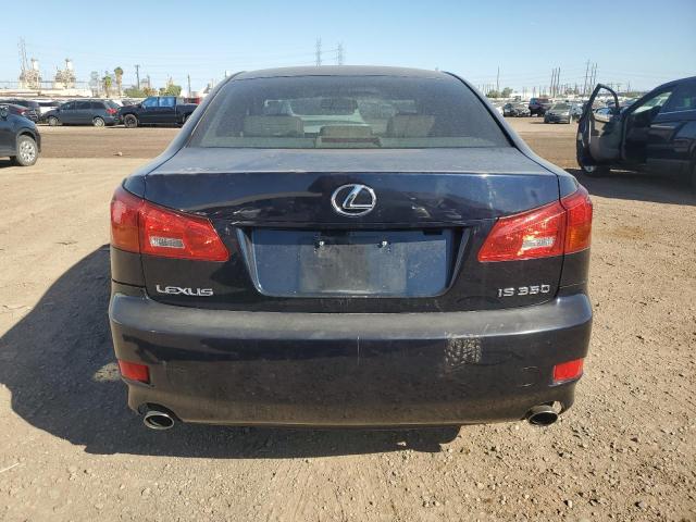 JTHBE262462001212 - 2006 LEXUS IS 350 BLUE photo 6