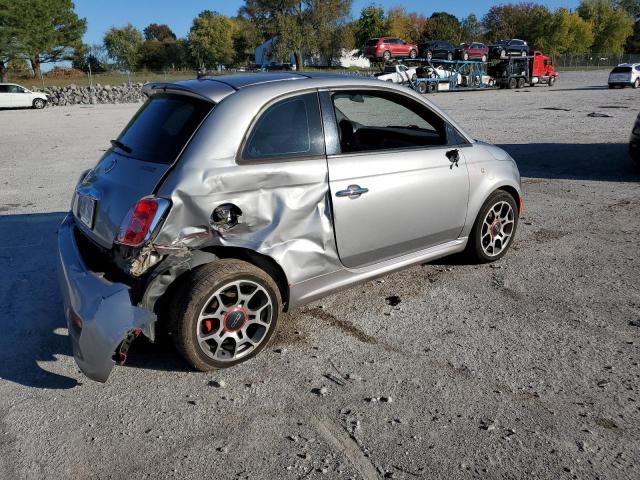 3C3CFFBR1FT623511 - 2015 FIAT 500 SPORT GRAY photo 3