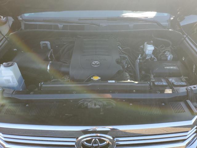 5TFUM5F10HX072130 - 2017 TOYOTA TUNDRA DOUBLE CAB SR/SR5 BLACK photo 11