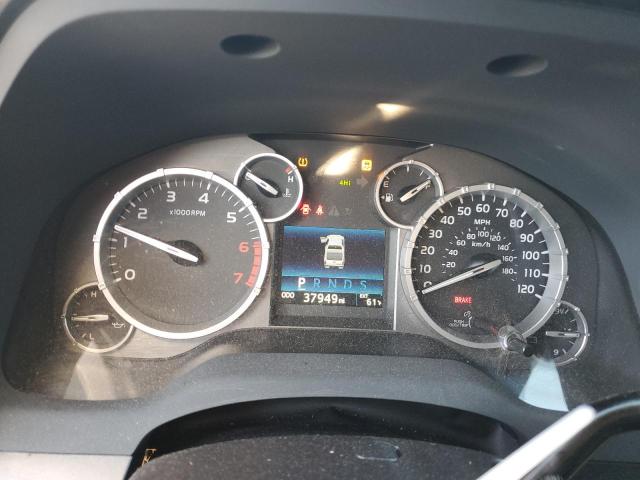 5TFUM5F10HX072130 - 2017 TOYOTA TUNDRA DOUBLE CAB SR/SR5 BLACK photo 9