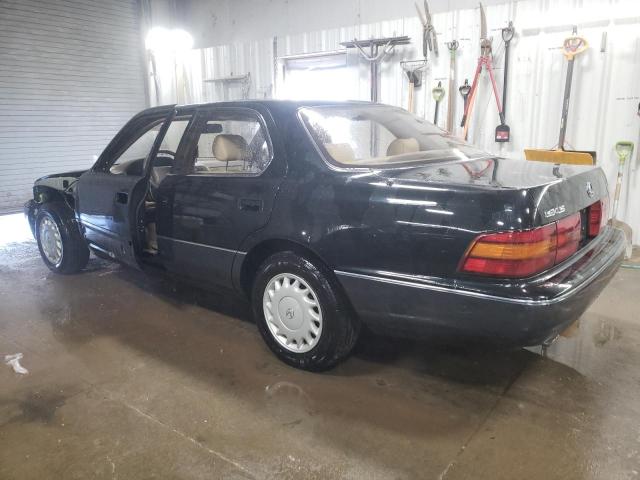 JT8UF11E7N0118410 - 1992 LEXUS LS 400 BLACK photo 2