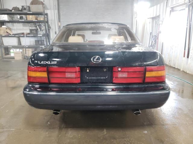 JT8UF11E7N0118410 - 1992 LEXUS LS 400 BLACK photo 6