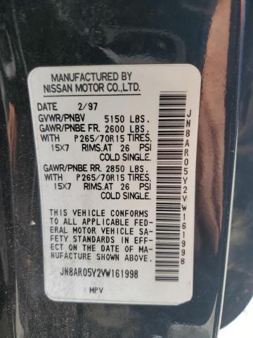 JN8AR05Y2VW161998 - 1997 NISSAN PATHFINDER LE BLACK photo 13