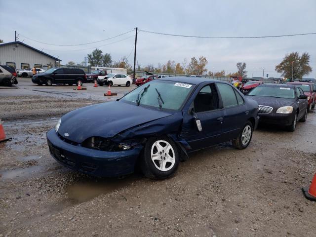 1G1JF524X27447325 - 2002 CHEVROLET CAVALIER LS BLUE photo 1