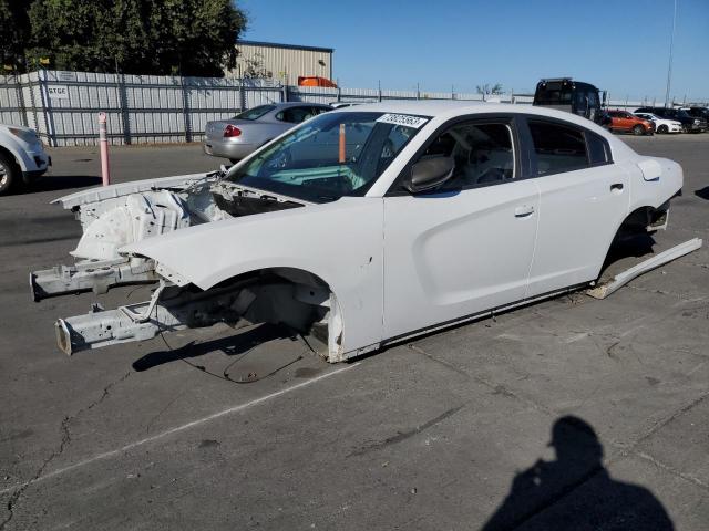 2C3CDXL93KH703339 - 2019 DODGE CHARGER SRT HELLCAT WHITE photo 1