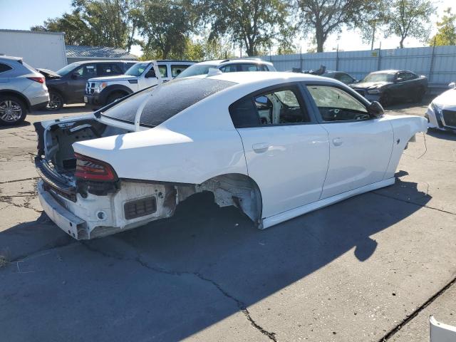 2C3CDXL93KH703339 - 2019 DODGE CHARGER SRT HELLCAT WHITE photo 3