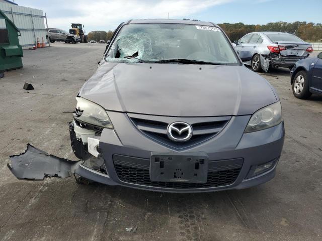 JM1BK324581866691 - 2008 MAZDA 3 S GRAY photo 5