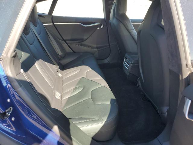 5YJSA1E20GF157139 - 2016 TESLA MODEL S Azul foto 10