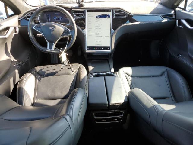5YJSA1E20GF157139 - 2016 TESLA MODEL S Azul foto 8