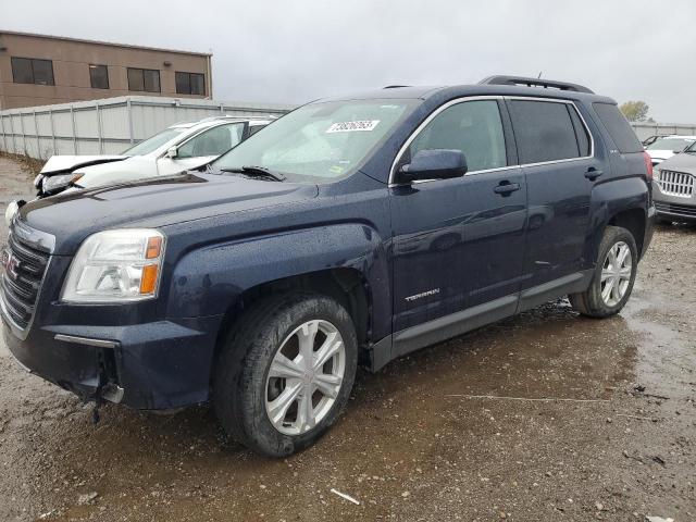 2GKALNEKXH6309789 - 2017 GMC TERRAIN SLE BLUE photo 1