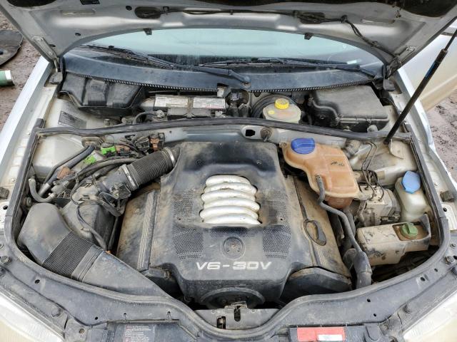 WVWBH63B31P045931 - 2001 VOLKSWAGEN PASSAT GLX Gümüş foto 11