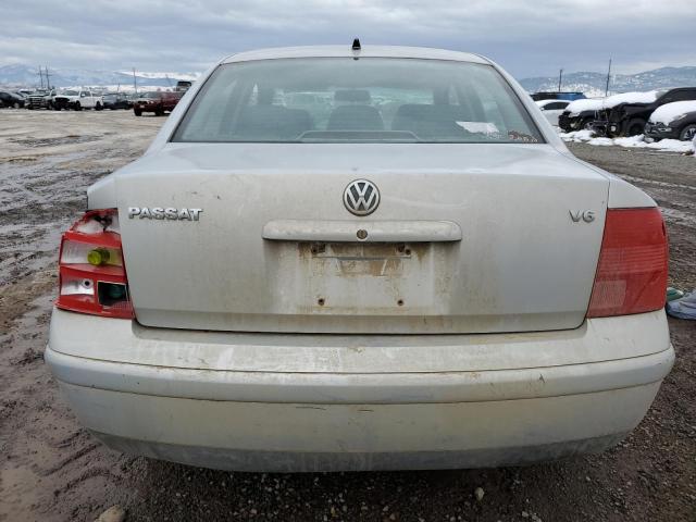 WVWBH63B31P045931 - 2001 VOLKSWAGEN PASSAT GLX Gümüş foto 6