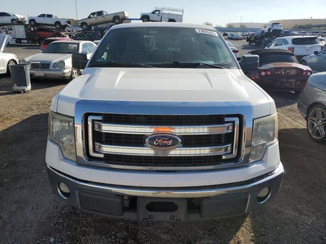 1FTEX1CM7EKD53451 - 2014 FORD F150 SUPER CAB WHITE photo 5