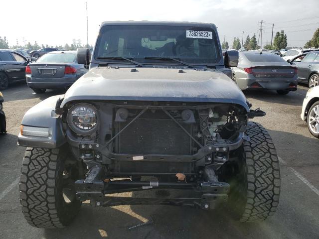 1C4JJXP63MW682024 - 2021 JEEP WRANGLER U SAHARA 4XE GRAY photo 5