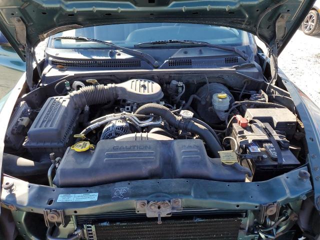 1B7FL26X0YS599337 - 2000 DODGE DAKOTA GREEN photo 11