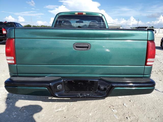 1B7FL26X0YS599337 - 2000 DODGE DAKOTA GREEN photo 6