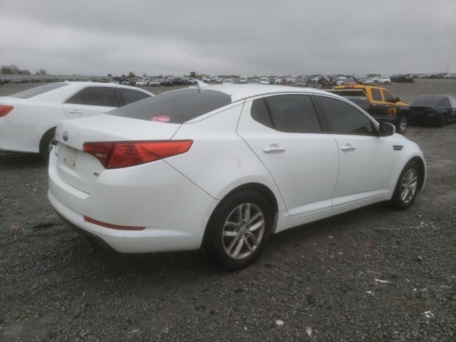 KNAGM4A7XD5402197 - 2013 KIA OPTIMA LX WHITE photo 3