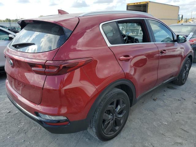 KNDP63AC2L7634946 - 2020 KIA SPORTAGE S MAROON photo 3